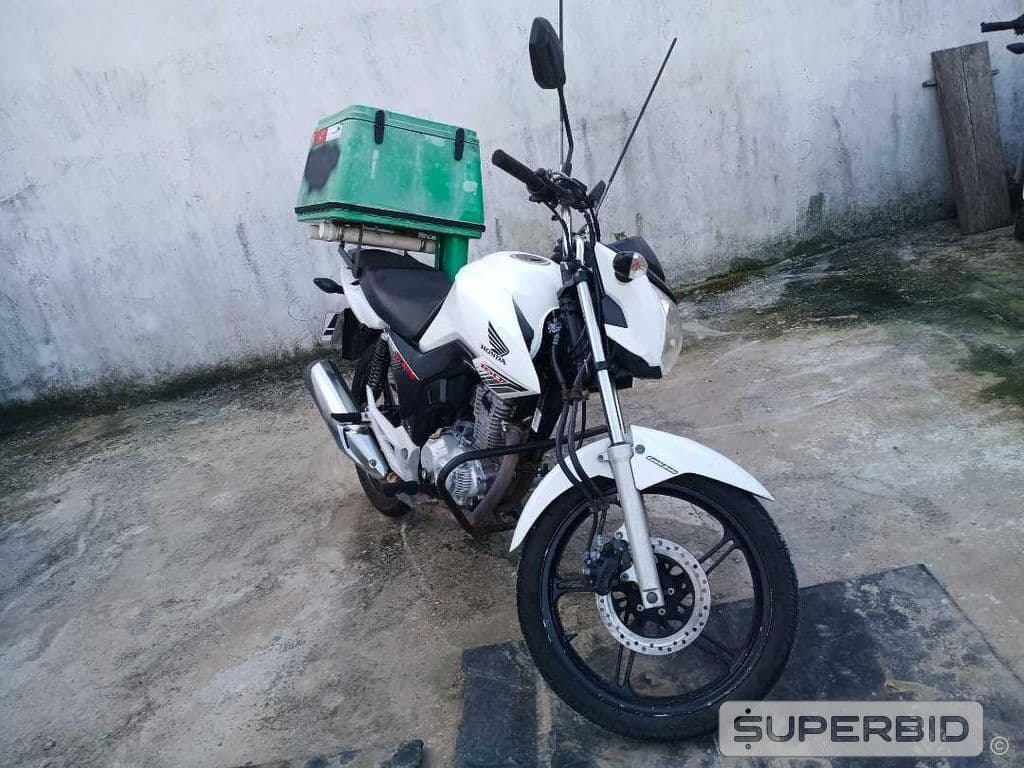 HONDA CG 160 FAN, 2017/2018, Placa FINAL 4 (SP), — foto do lote