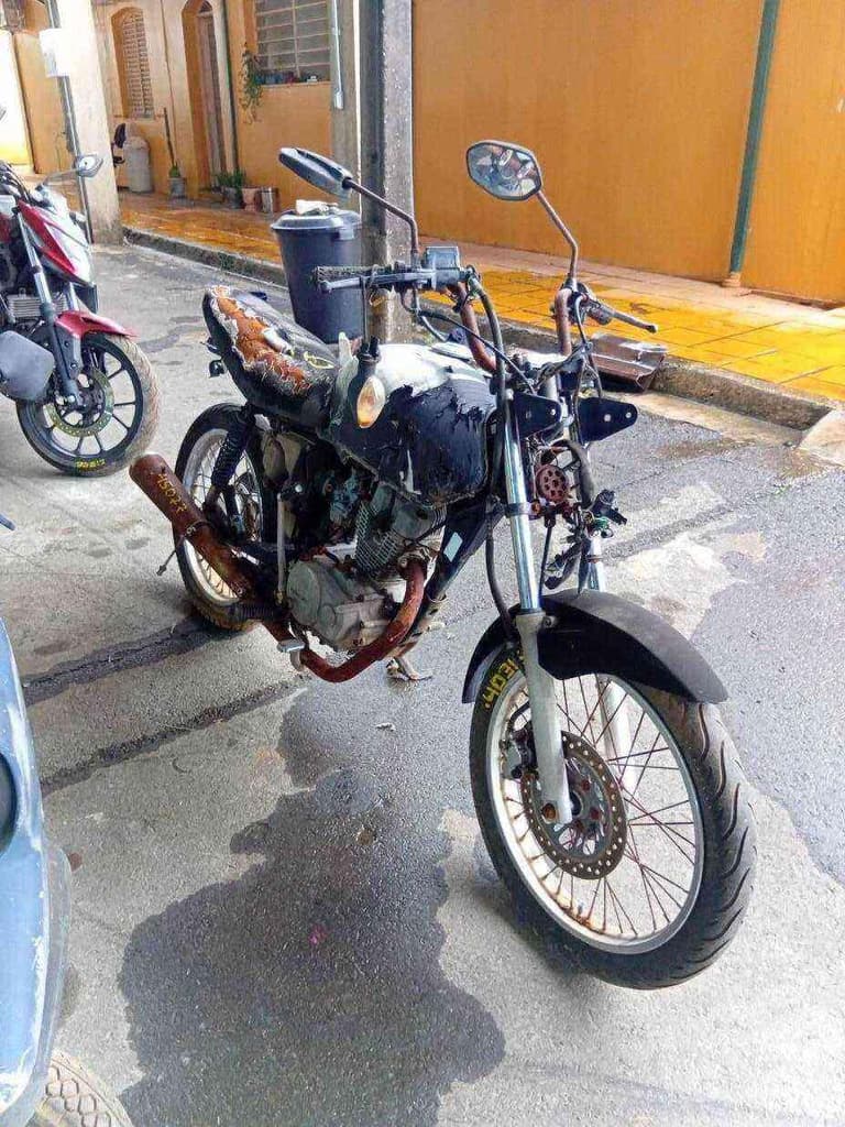 HONDA CG  Sucata Motor Inservível — foto do lote