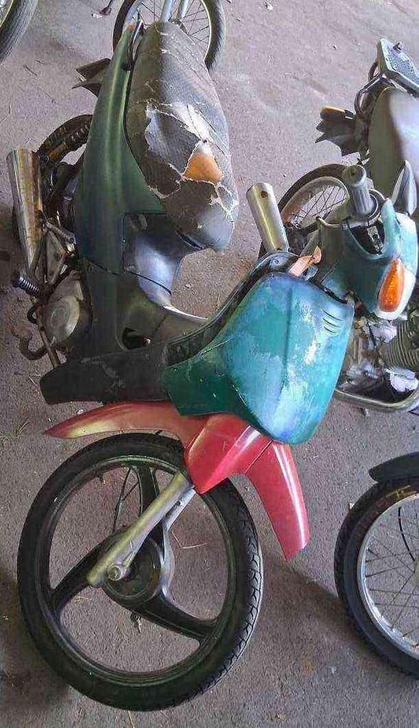 HONDA C-100 BIZ Sucata Motor Inservível — foto do lote
