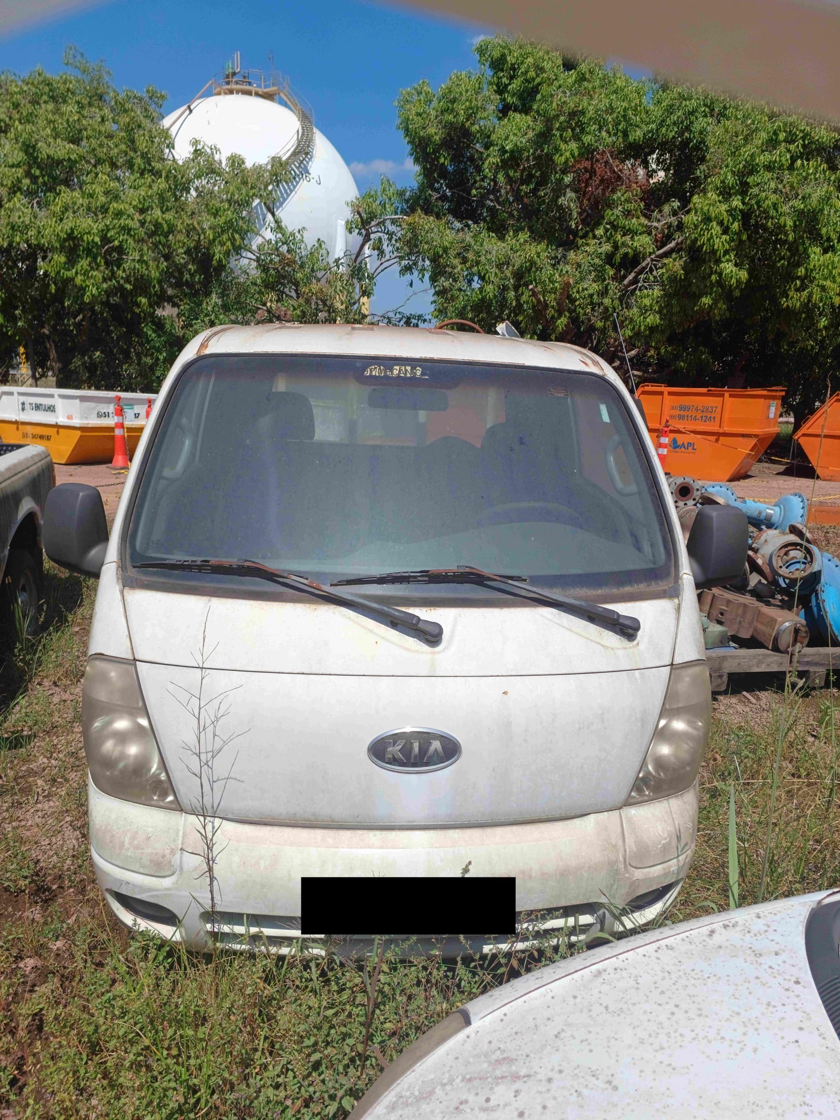 KIA K2700 DLX UB, 2005/2006, Placa FINAL 5,  (RS) — foto do lote