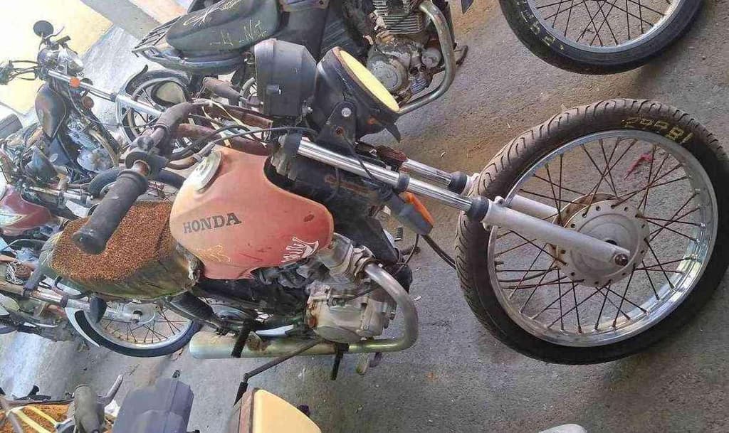 HONDA CG 160 Sucata Motor Inservível — foto do lote