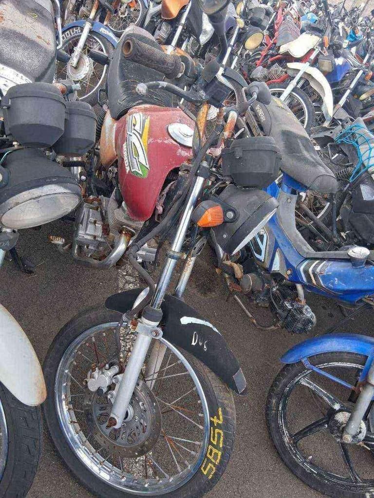 HONDA CG 125 Sucata Motor Inservível — foto do lote