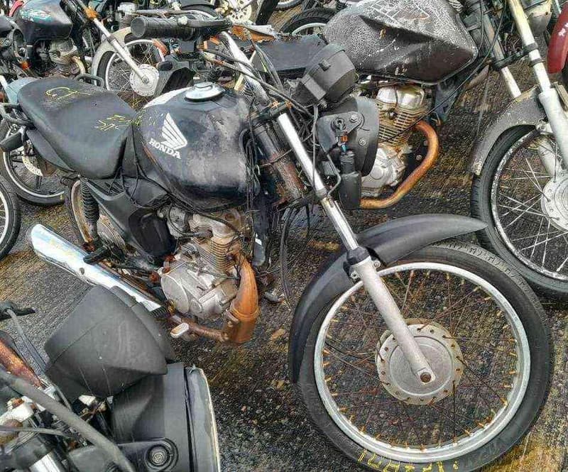 HONDA FAN Sucata Motor Inservível — foto do lote