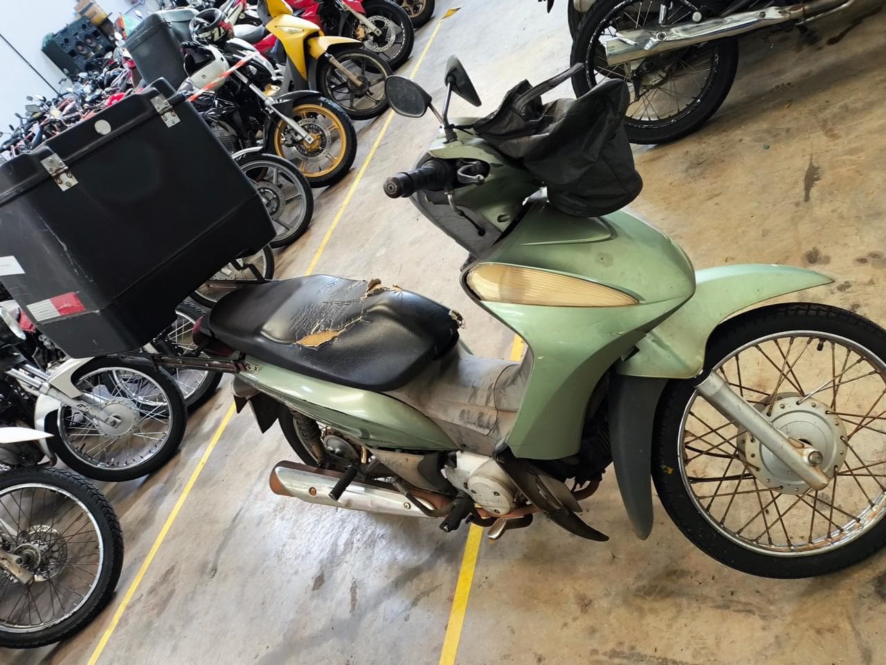 HONDA/BIZ 125 ES - HONDA, 2011/2011, VERDE — foto do lote