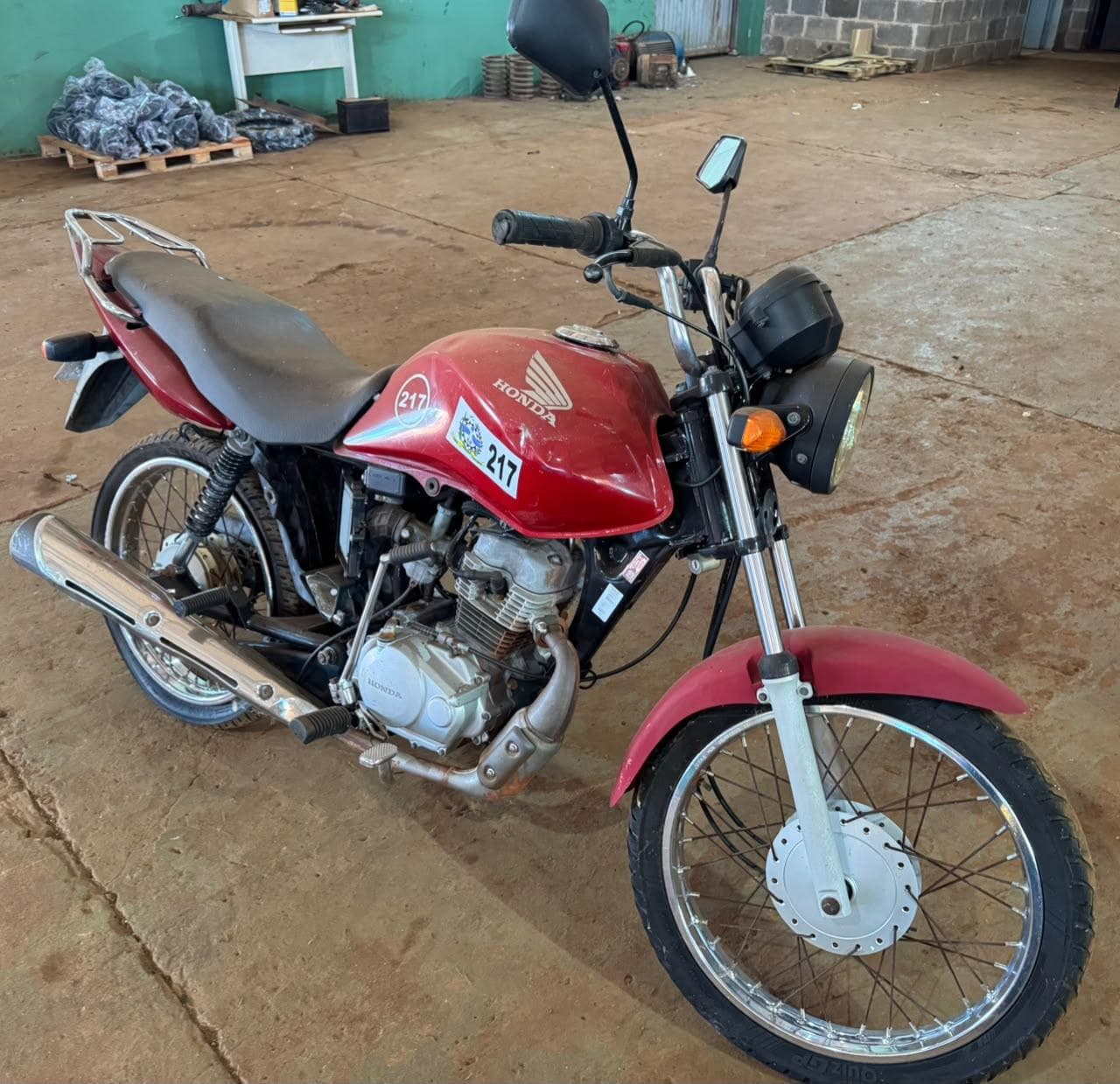Honda/Cg 125 Fan Ks - 2010/2010 - Placa A**-***3 — foto do lote