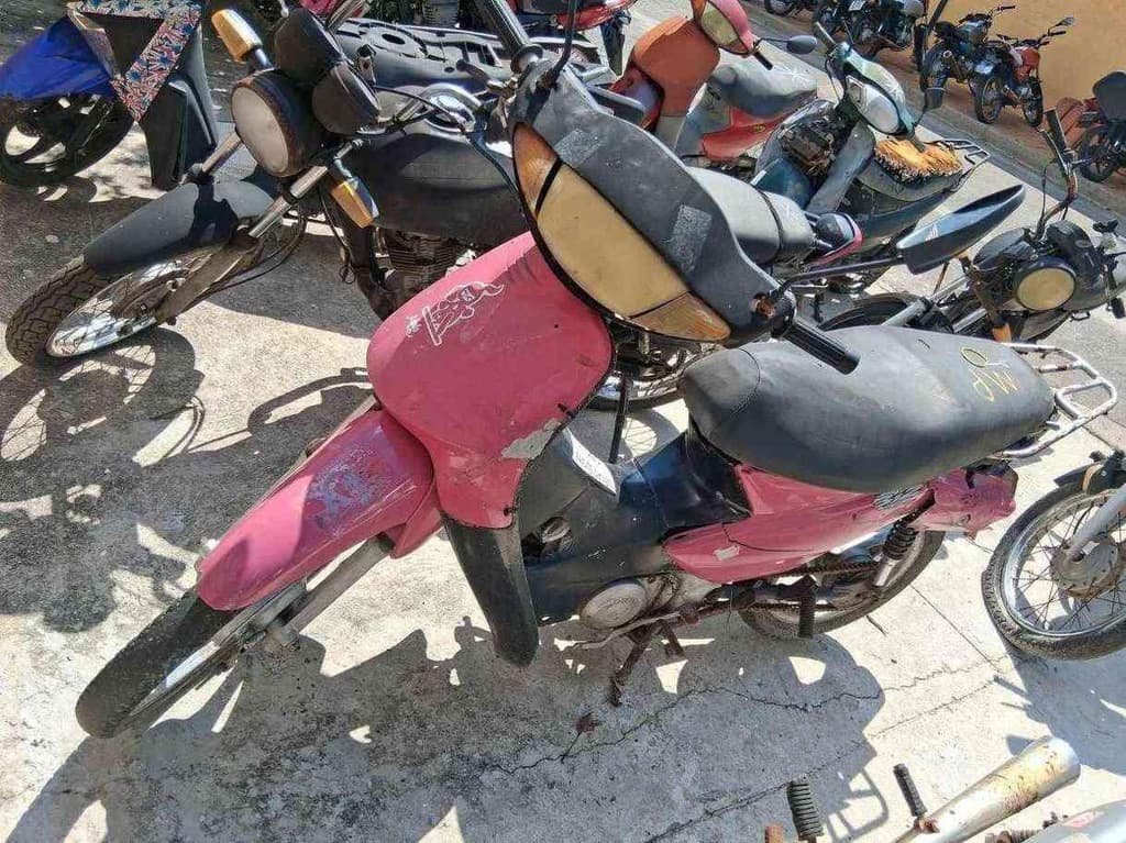 HONDA C-100 BIZ Sucata Motor Inservível — foto do lote