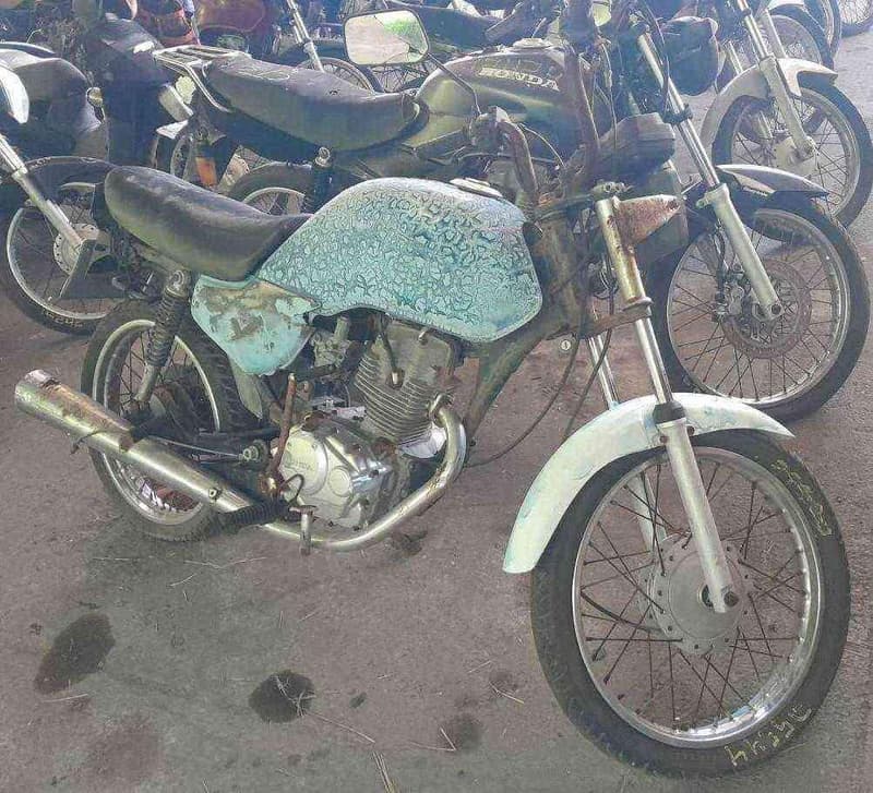HONDA CG 125 Sucata Motor Inservível — foto do lote