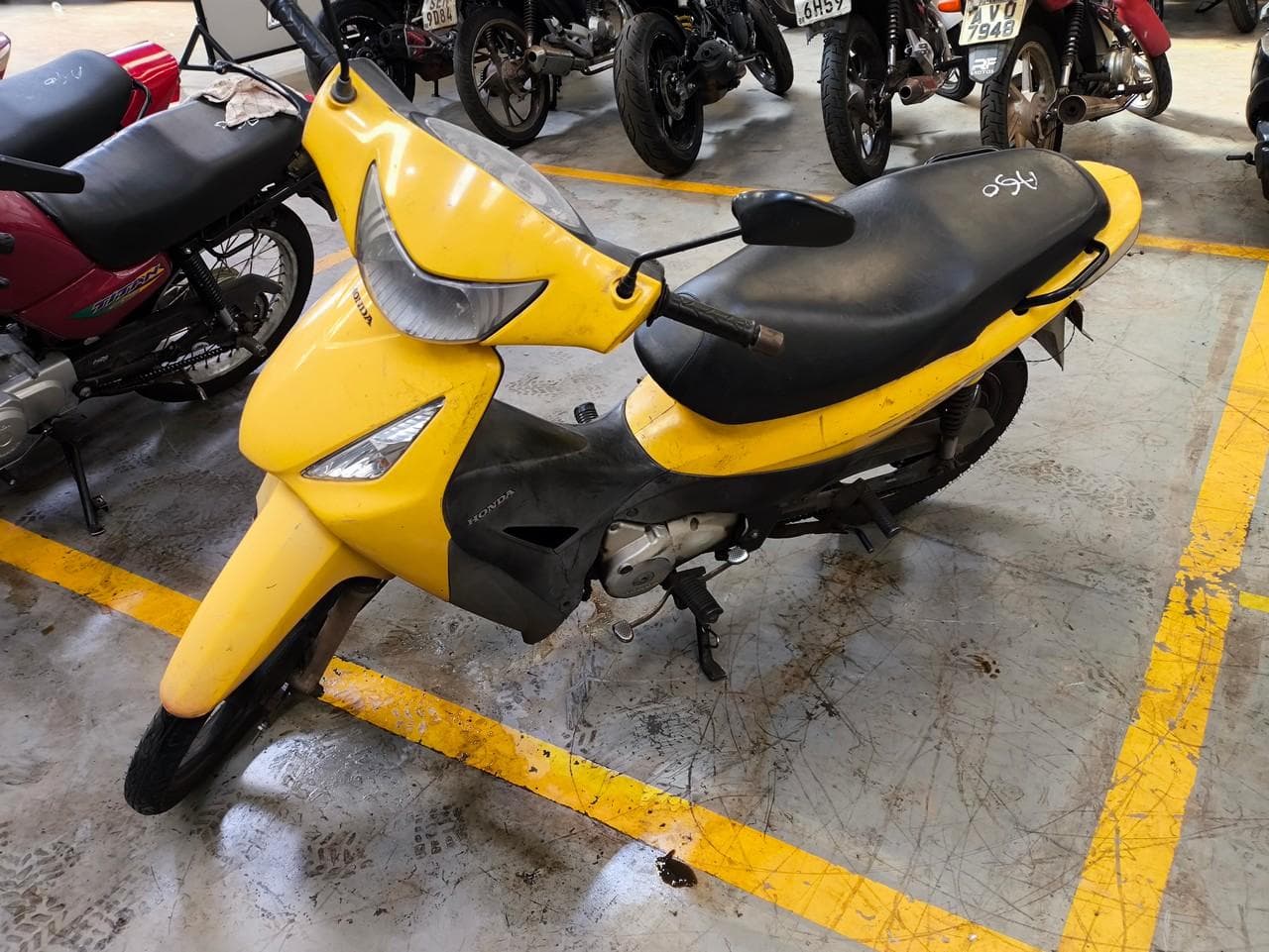 HONDA/BIZ 125 ES - HONDA, 2009/2009, AMARELO — foto do lote