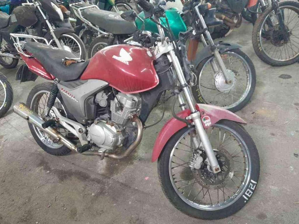 HONDA CG 150  Sucata Motor Inservível — foto do lote