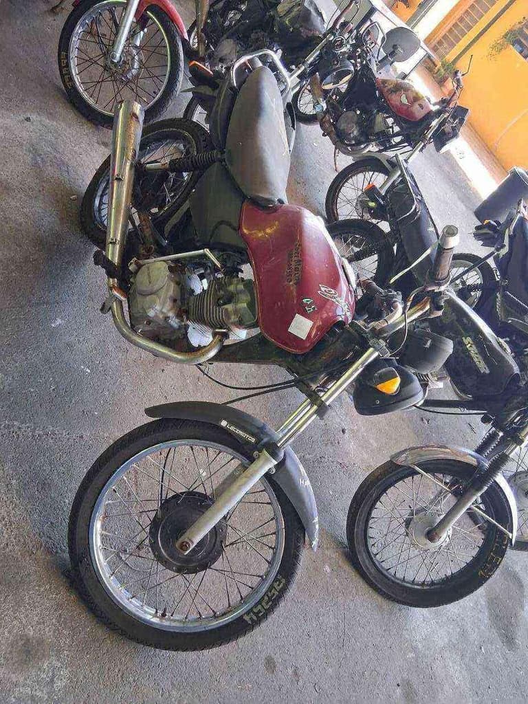 HONDA CG 125 Sucata Motor Inservível — foto do lote