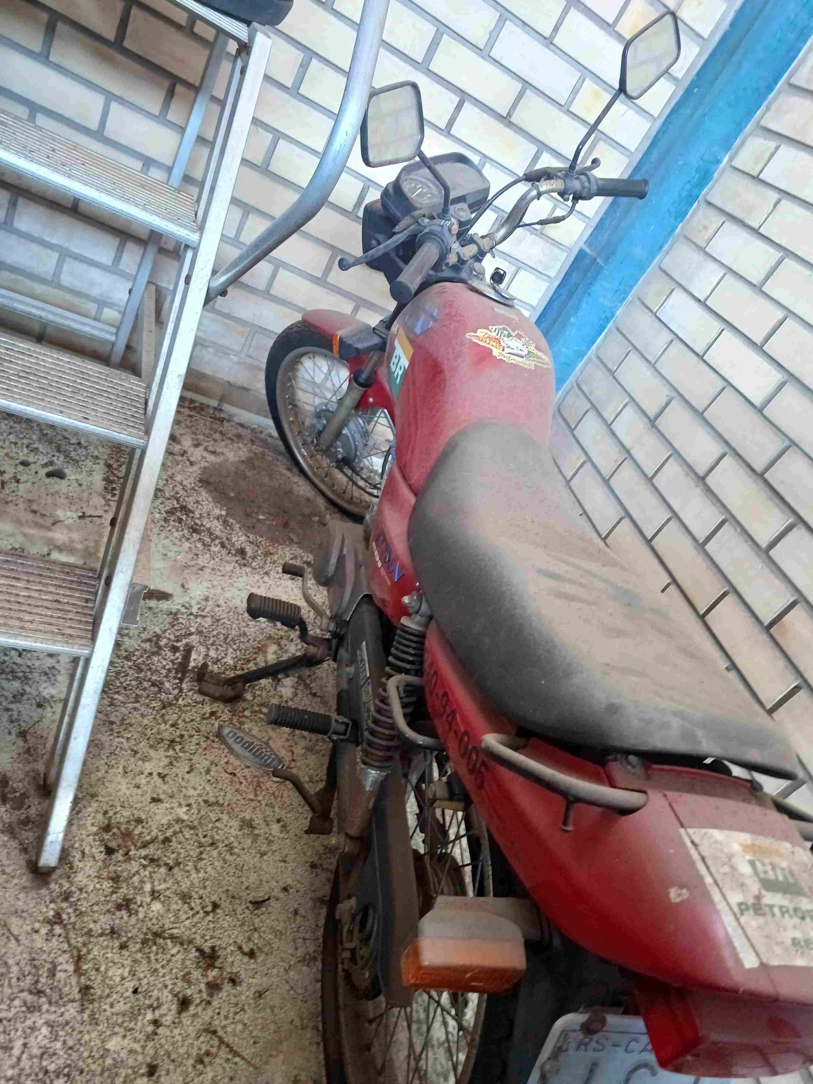 HONDA CG 125 TITAN, 1994/1995, Placa FINAL 5 (RS), — foto do lote