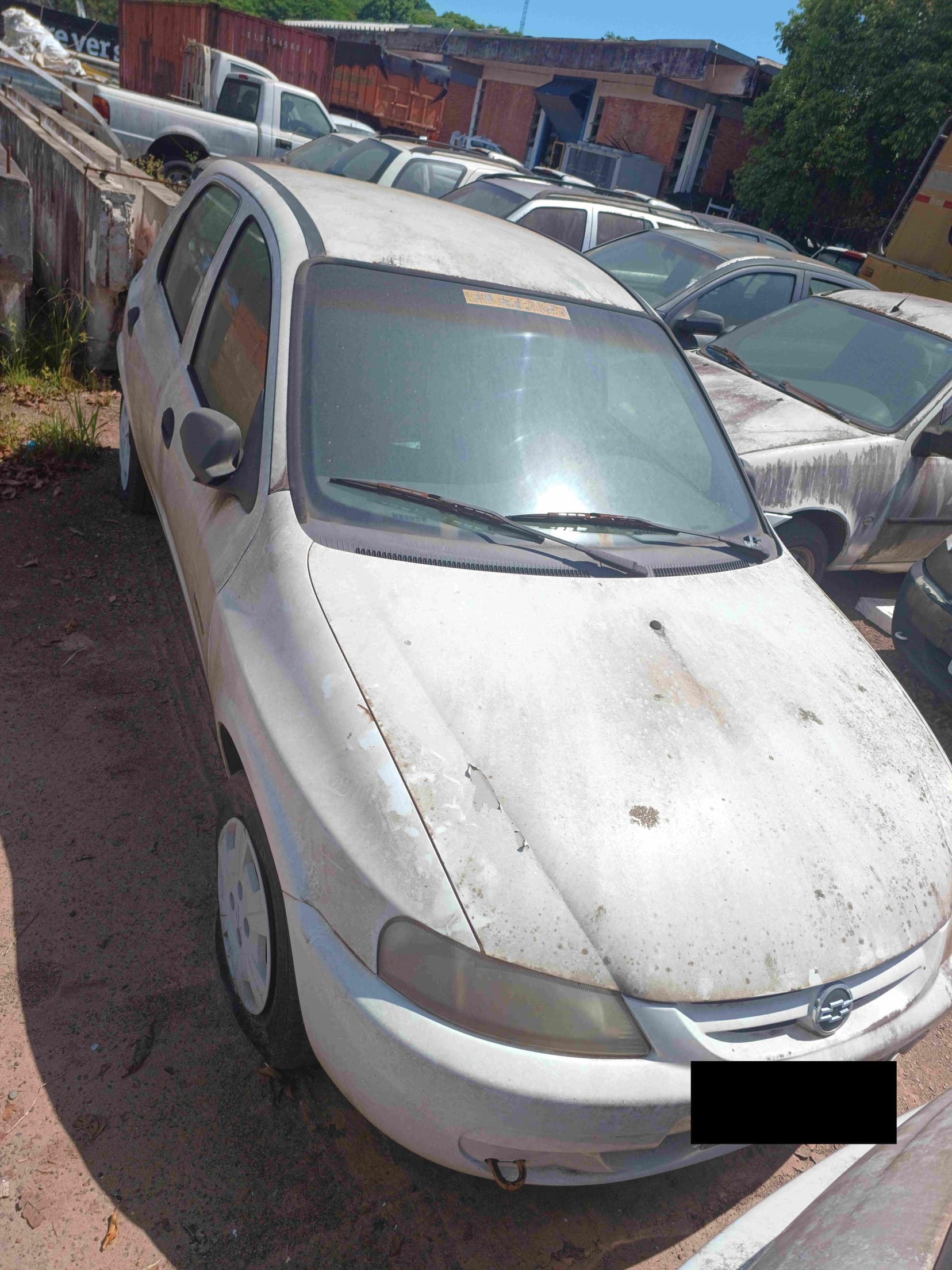 CHEVROLET CELTA 4P SPIRIT, 2005/2006, Placa FINAL 8,  (RS) — foto do lote