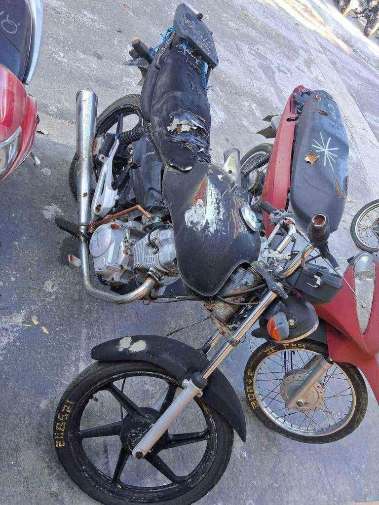 HONDA CG 150 Sucata Motor Inservível — foto do lote