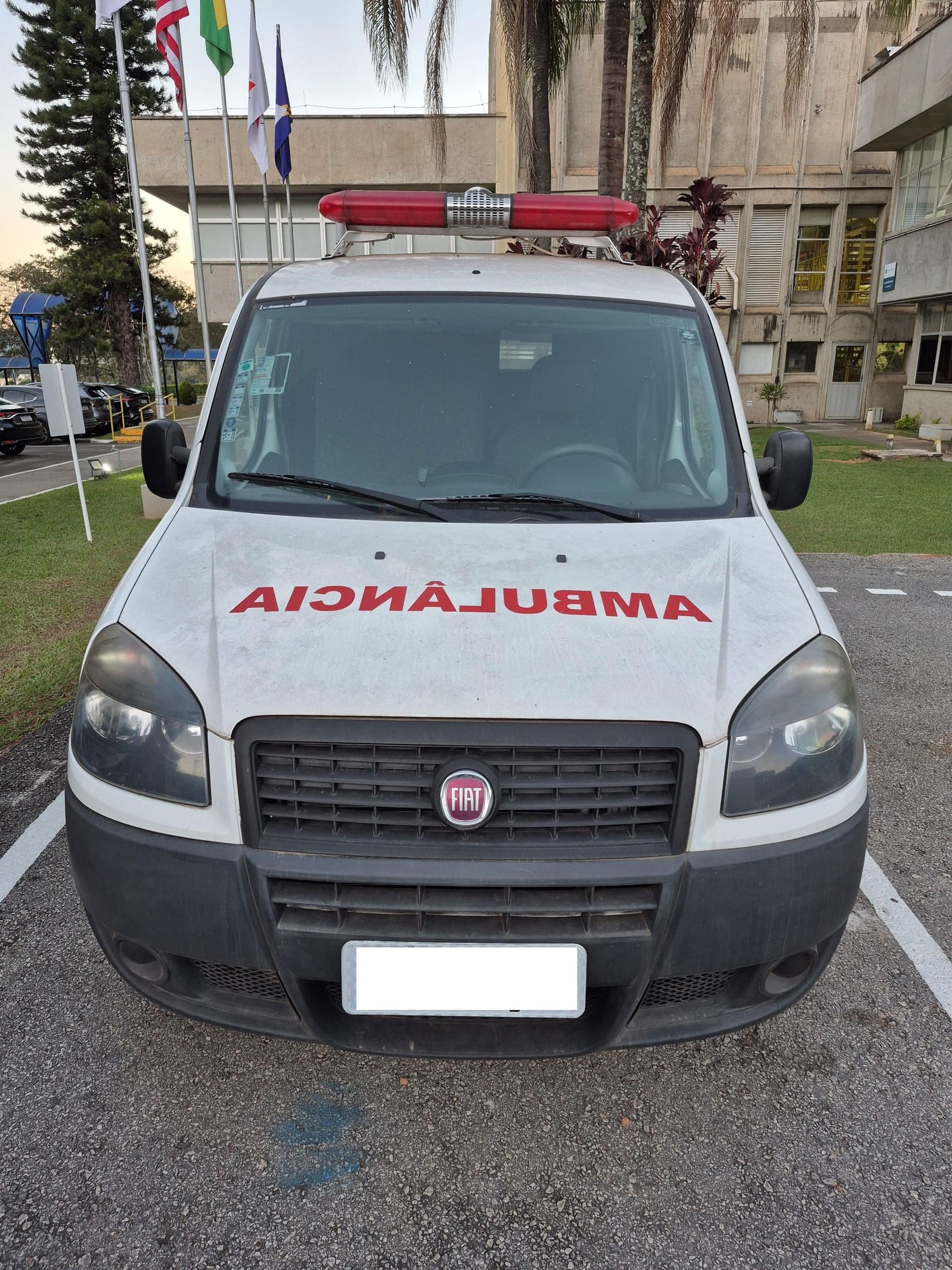 FIAT DOBLO AMBULÂNCIA 1.4, 2016/2016, Placa FINAL 2 (MG), — foto do lote