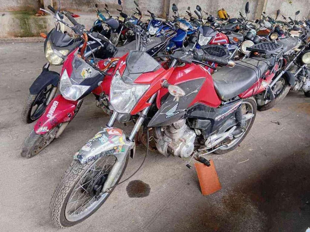 HONDA CG 125  Sucata Motor Inservível — foto do lote