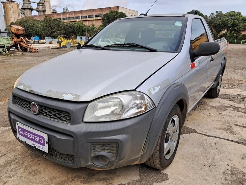 FIAT STRADA HD WK CC E 1.4, 2018/2019, Placa FINAL 3 (MG),  (Ref.: WBI) — foto do lote