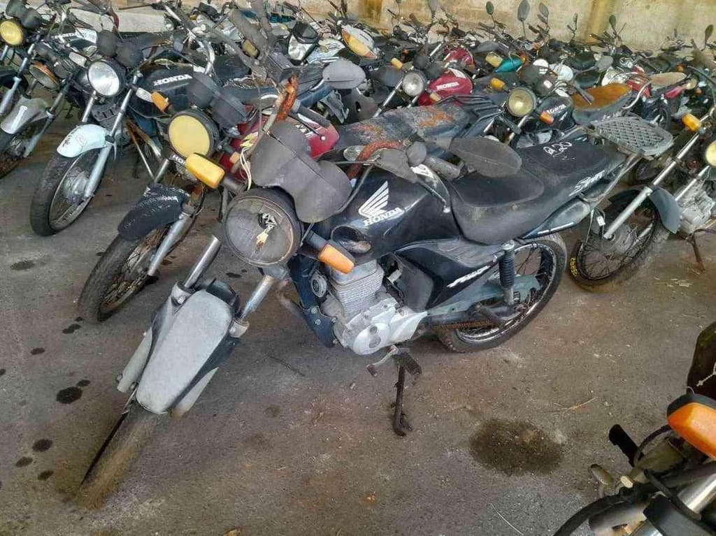 HONDA CG FAN Sucata Motor Inservível — foto do lote
