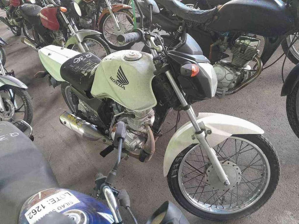HONDA CG 125 Sucata Motor Inservível — foto do lote