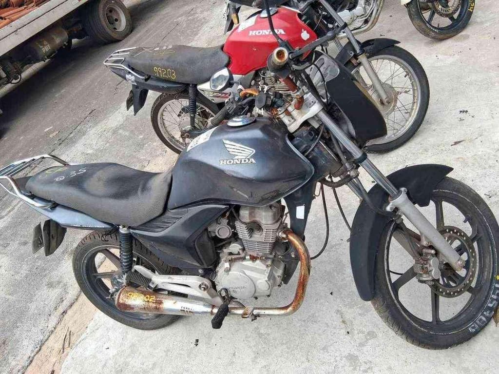 HONDA CG 150 Sucata Motor Inservível — foto do lote
