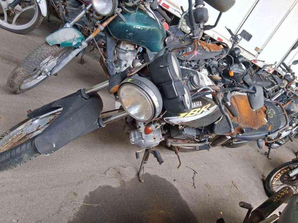 YAMAHA YBR 125 Sucata Motor Inservível — foto do lote