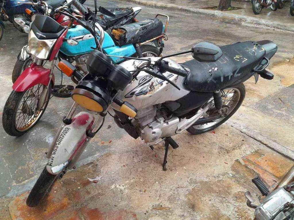HONDA CG  Sucata Motor Inservível — foto do lote