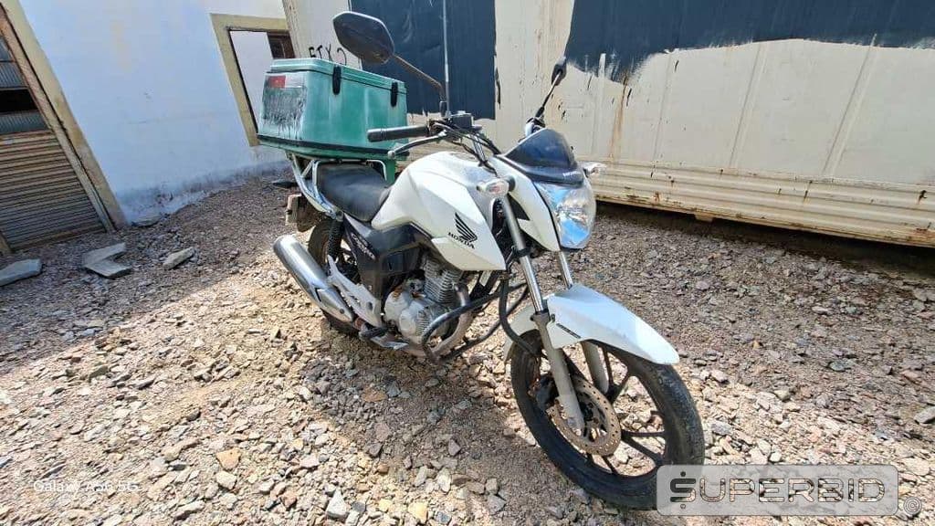 HONDA CG 160 CARGO, 2018/2019, Placa FINAL 3 (SP), — foto do lote