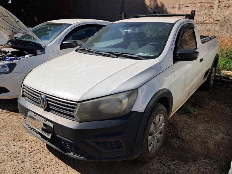 VOLKSWAGEN NOVA SAVEIRO RB MBVS 1.6, 2016/2017, Placa FINAL 8 (SP),  (Ref.: JAF) — foto do lote