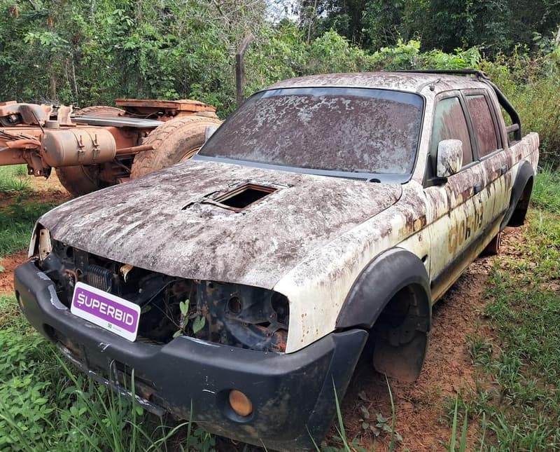 MITSUBISHI L200 OUTDOOR 2.5 (ESTADO DE SUCATA), 2008/2008, Placa FINAL 6 (PA),  (Ref.: GIOR-03) — foto do lote
