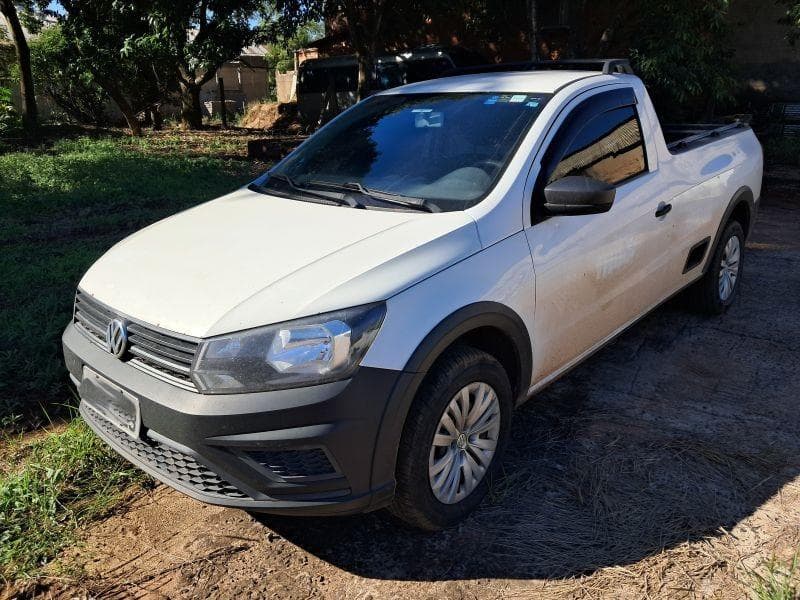 VOLKSWAGEN NOVA SAVEIRO RB MBVS 1.6, 2018/2019, Placa FINAL 3 (SP),  (Ref.: JAL) — foto do lote