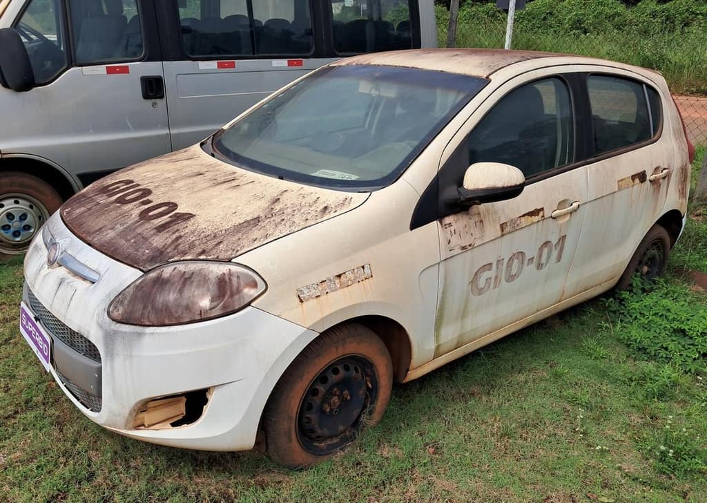 FIAT PALIO ATTRACT 1.0, 2014/2015, Placa FINAL 0 (PA),  (Ref.: GIO-01) — foto do lote