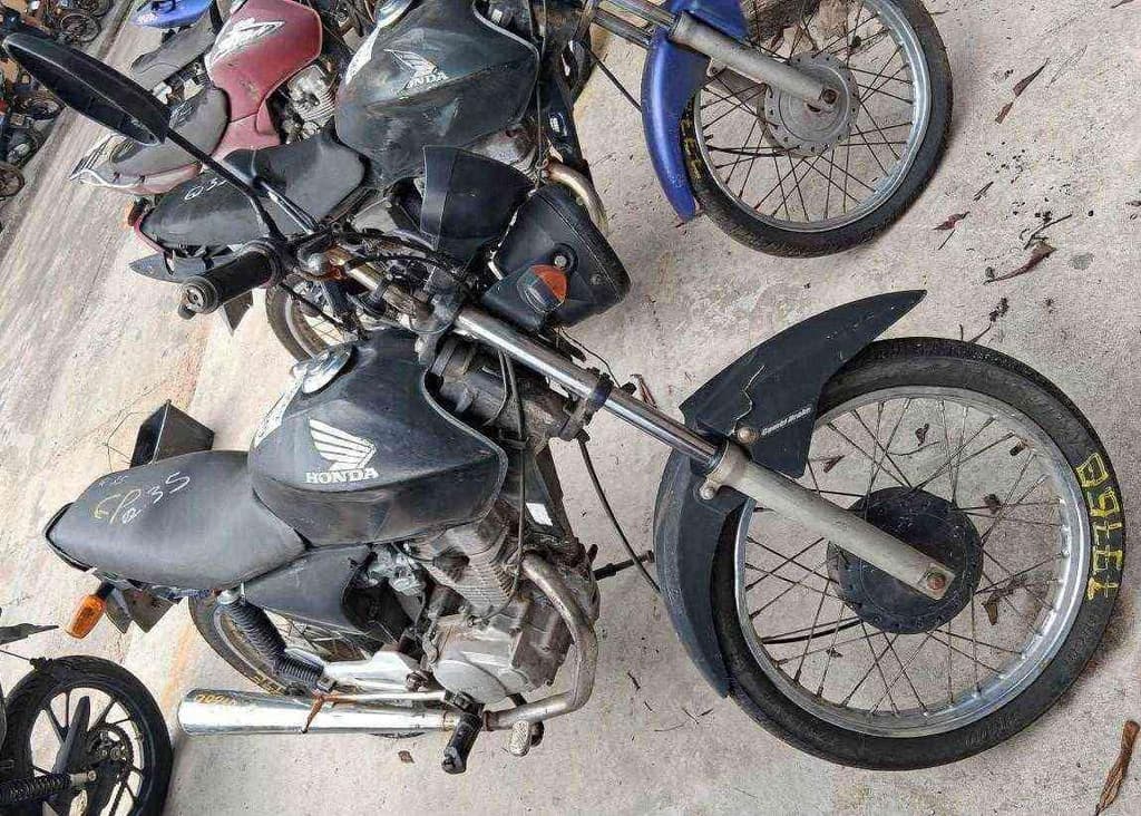 HONDA CG 150 Sucata Motor Inservível — foto do lote