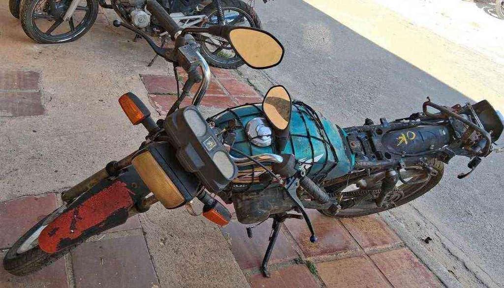 HONDA CG 125 Sucata Motor Inservível — foto do lote