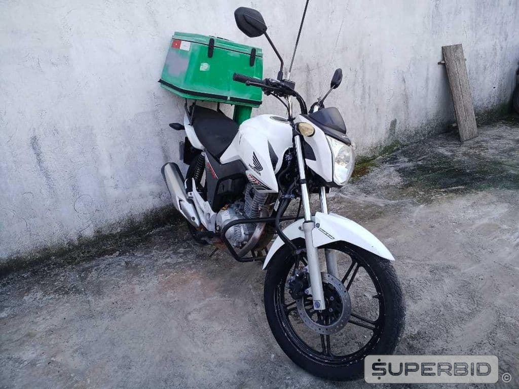 HONDA CG 160 FAN, 2017/2018, Placa FINAL 7 (SP), — foto do lote
