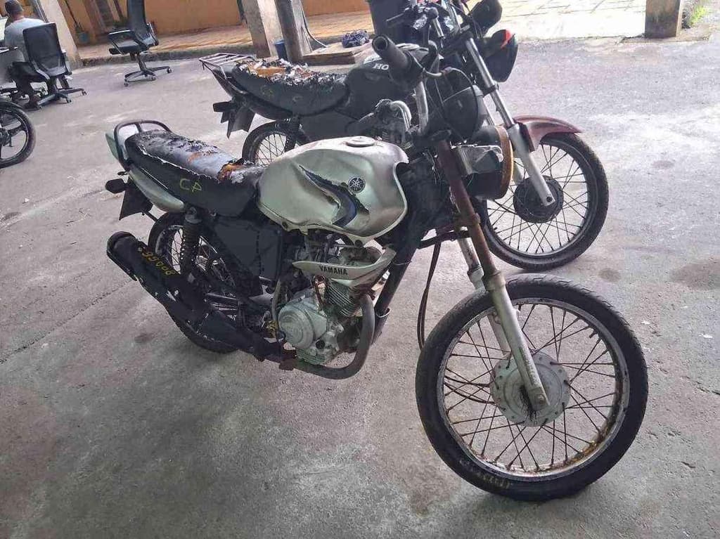 YAMAHA YBR  Sucata Motor Inservível — foto do lote