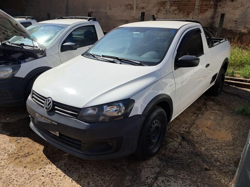 VOLKSWAGEN NOVA SAVEIRO CS 1.6, 2013/2014, Placa FINAL 2 (SP),  (Ref.: JAC) — foto do lote