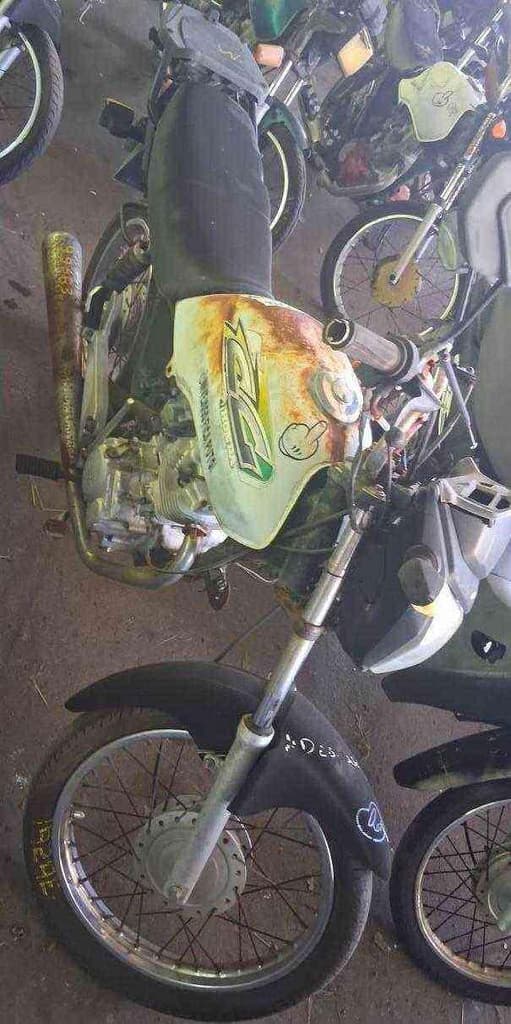 HONDA CG 125 Sucata Motor Inservível — foto do lote