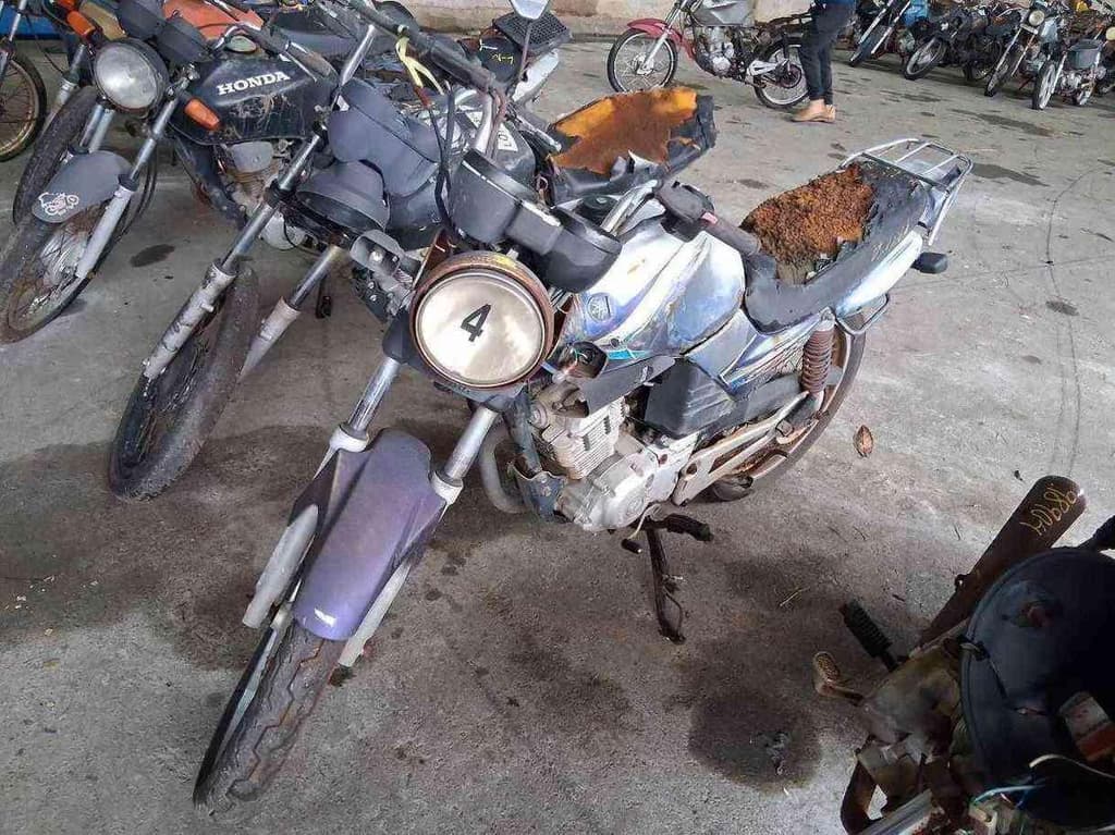YAMAHA YBR  Sucata Motor Inservível — foto do lote