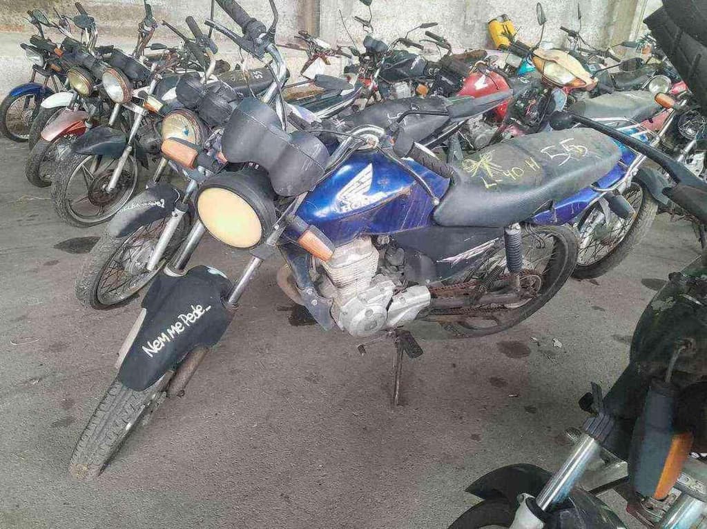 HONDA CG 150  Sucata Motor Inservível — foto do lote