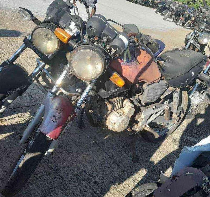 HONDA CBX 200 STRADA Sucata Motor Inservível — foto do lote