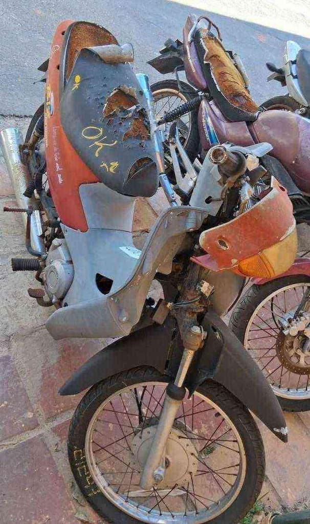 HONDA C-100 BIZ Sucata Motor Inservível — foto do lote