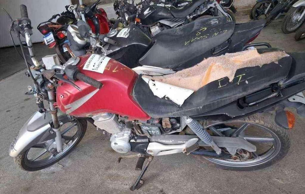 HONDA CG 150  Sucata Motor Inservível — foto do lote