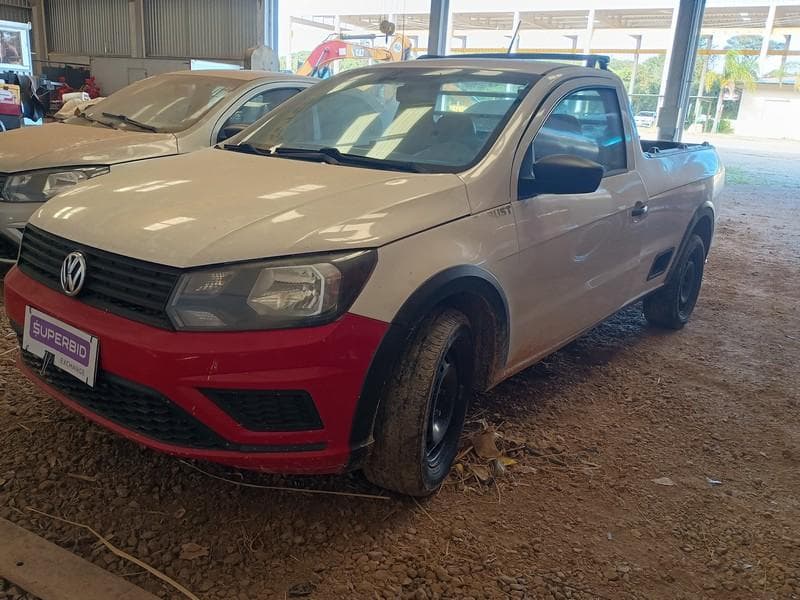 VOLKSWAGEN NOVA SAVEIRO RB MBVS 1.6, 2018/2019, Placa FINAL 7 (SP),  (Ref.: BAC) — foto do lote
