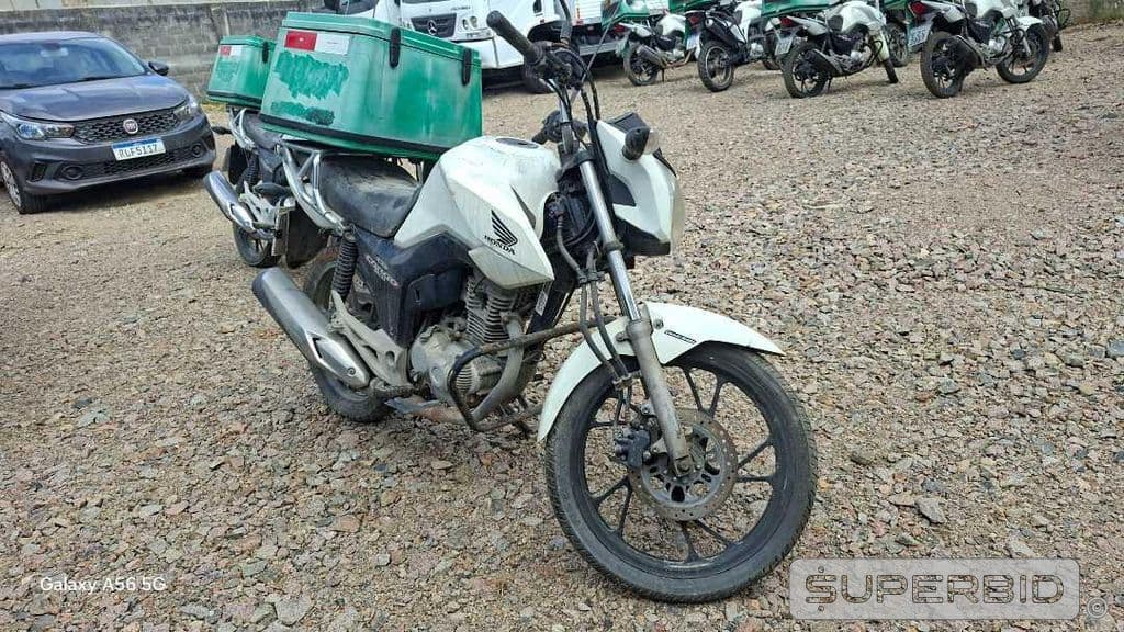 HONDA CG 160 CARGO, 2018/2019, Placa FINAL 7 (SP), — foto do lote