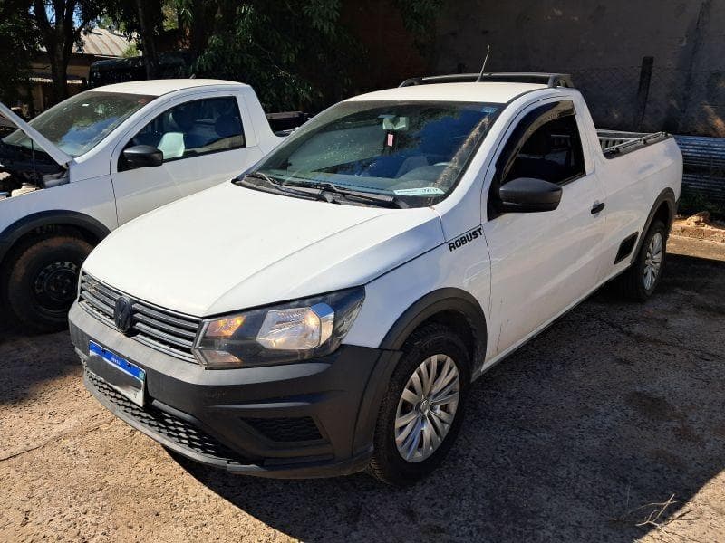 VOLKSWAGEN NOVA SAVEIRO RB MBVS 1.6, 2020/2021, Placa FINAL 4 (SP),  (Ref.: JAH) — foto do lote