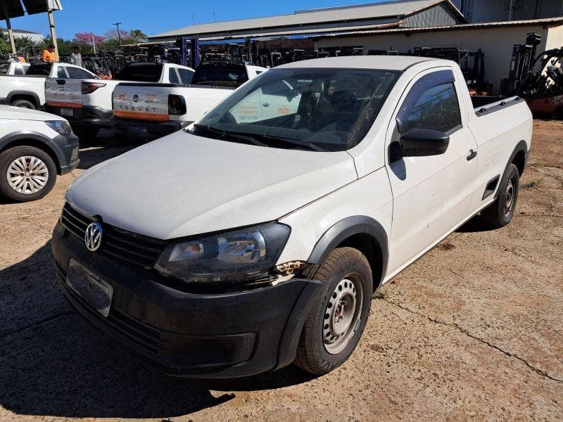 VOLKSWAGEN NOVA SAVEIRO CS 1.6, 2013/2014, Placa FINAL 1 (SP),  (Ref.: JAI) — foto do lote