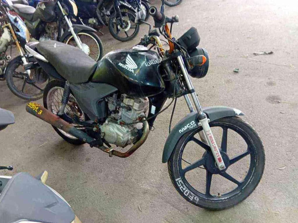 HONDA CG 125  Sucata Motor Inservível — foto do lote
