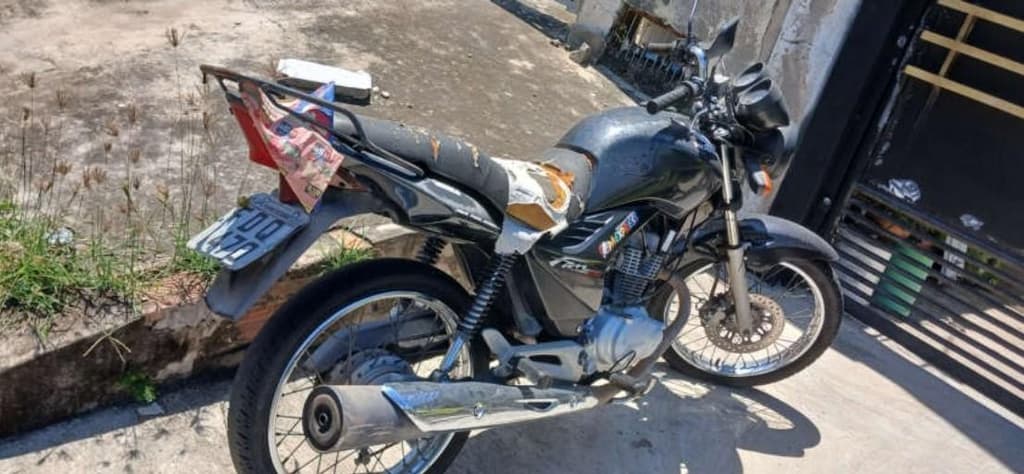 Honda CG 125 Fan EDSI, 12/12, Gasolina, preta — foto do lote