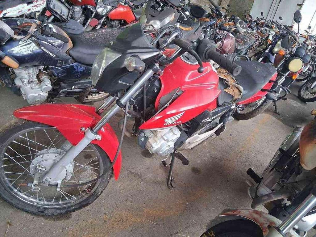 HONDA FAN Sucata Motor Inservível — foto do lote