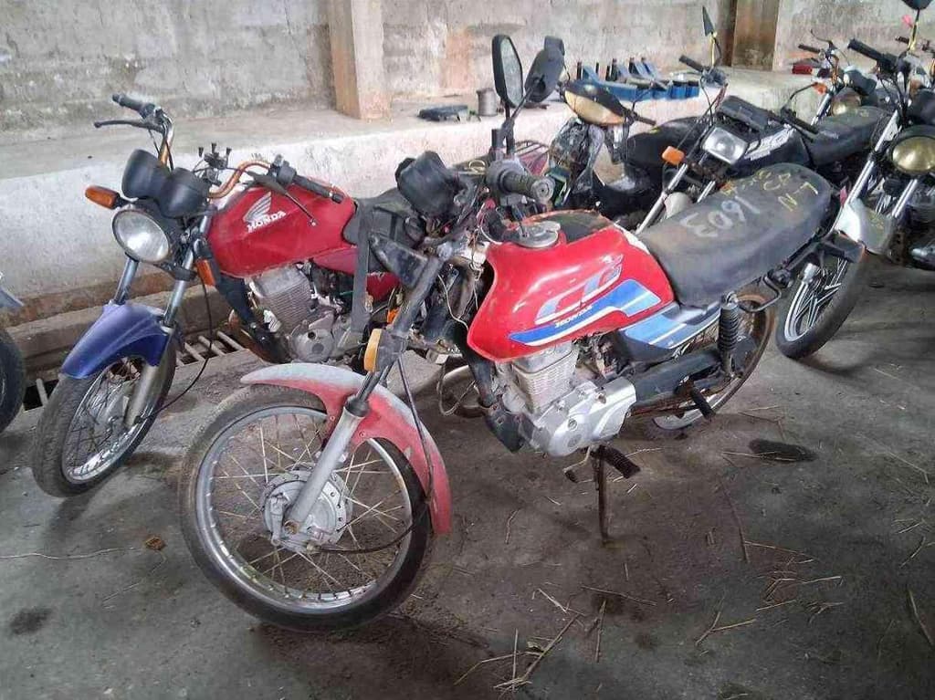 HONDA CG  Sucata Motor Inservível — foto do lote